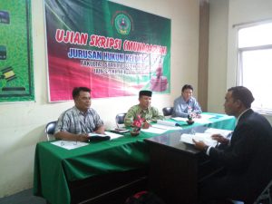 Sidang Skripsi (Munaqasyah)