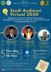 Optimalisasi Fungsi Peradilan Dalam Upaya Menegakkan Keadilan Di Tengah Arus Globalisasi (Studi Terhadap UU Cipta Kerja)