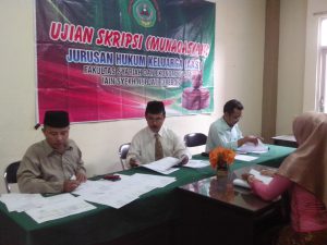 Hasil Sidang Skripsi (Munaqasyah) Gel. XIV (Empat Belas)